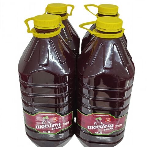 4 Adet 3 Lt acısız Şalgam