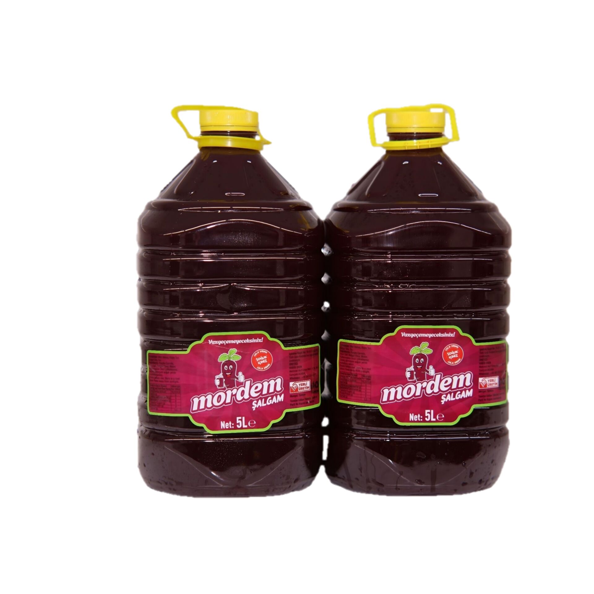 2 Adet 5 Lt ACISIZ Şalgam