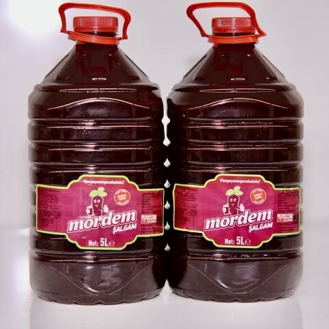 2 adet 5 lt Acılı taneli şalgam