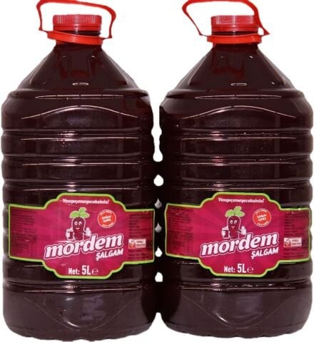 2 adet 5 lt Acılı şalgam