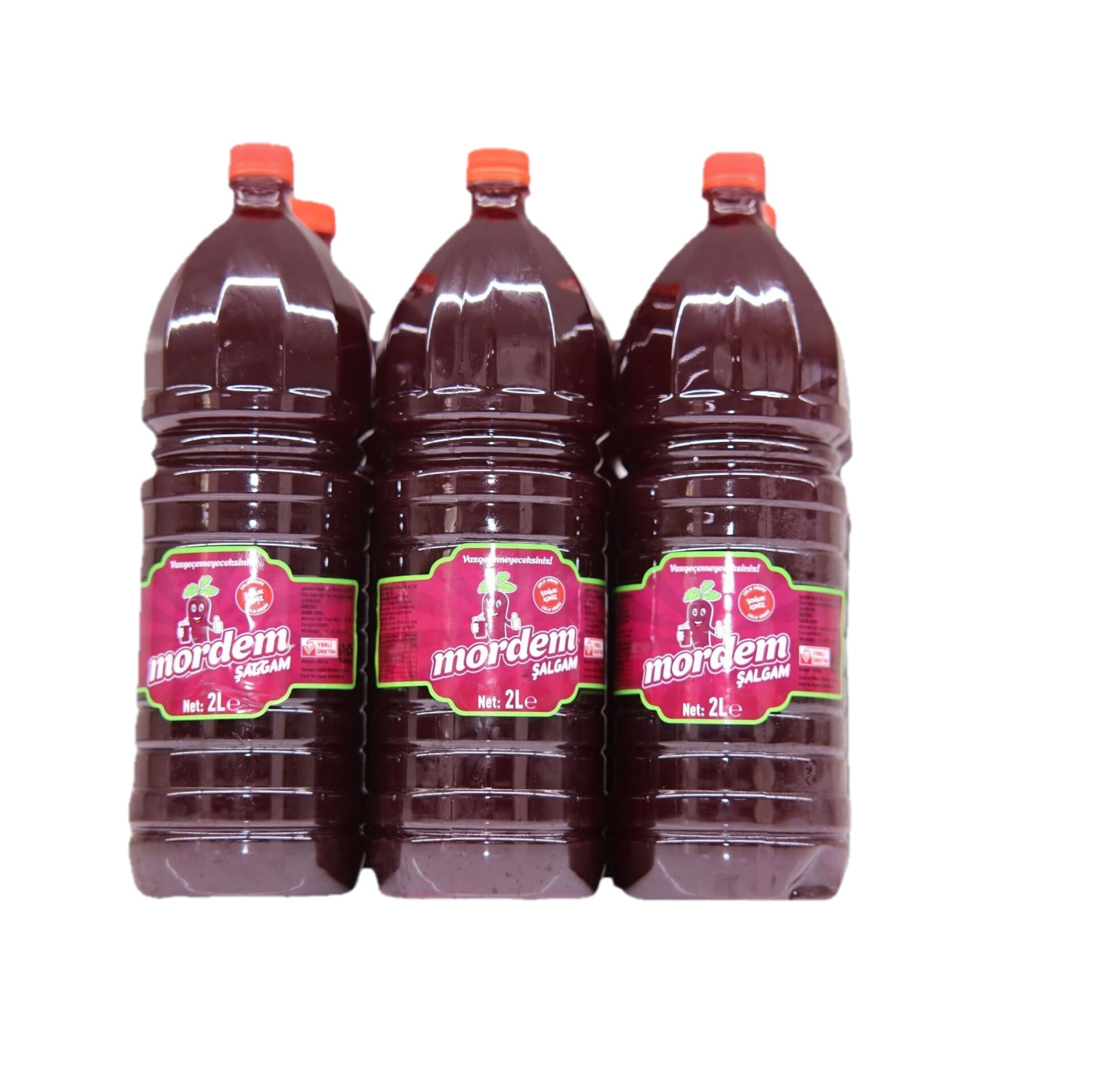 6 adet 2 lt acılı şalgam