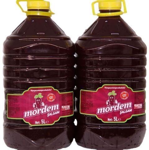 2 adet 5 lt acısız taneli şalgam